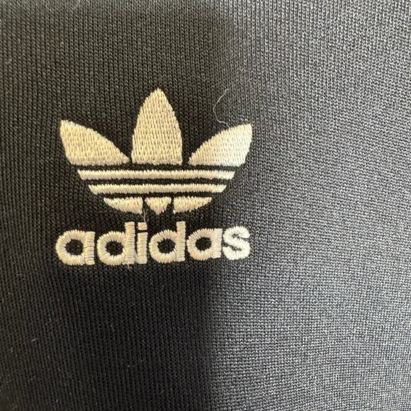 adidas Originals Firebird Black Track Jacket XL Trefoil Logo 3-Stripes Retro - Picture 4 of 6